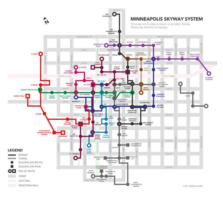 Make The Skyway Map Great For The First Time Part 2 Of The Minneapolis